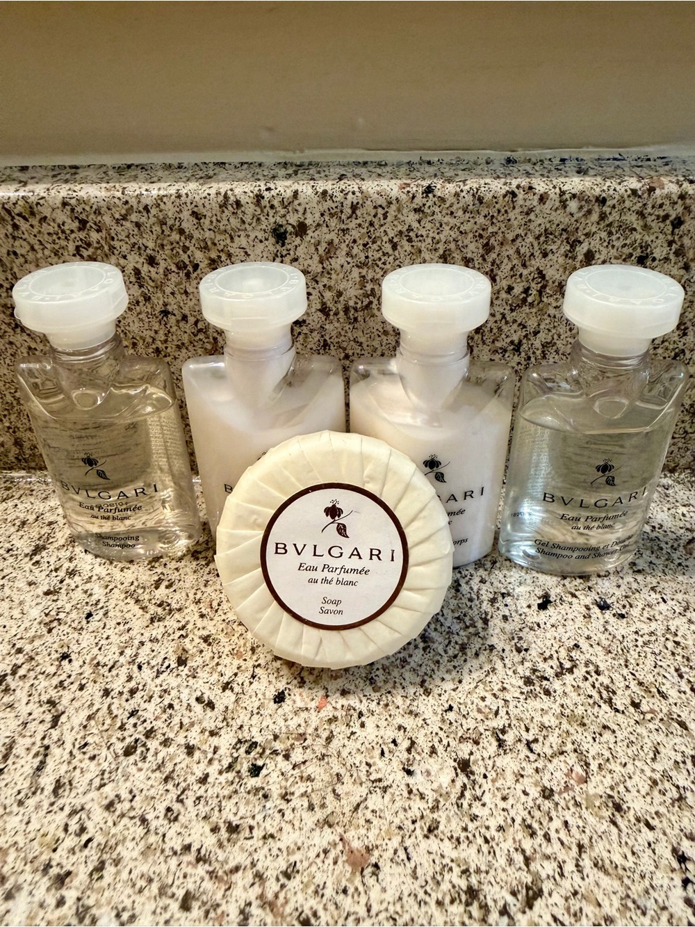Bvlgari White Bath & Body 5-piece Set